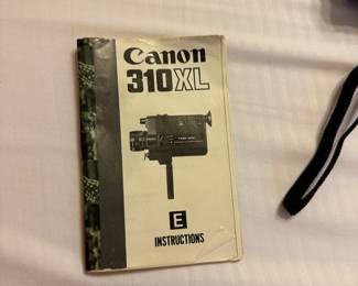 #65 - $400 - Canon 310XL video camera with case