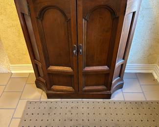 #1 - $110 - Antique entry sideboard 30tx28w12d
