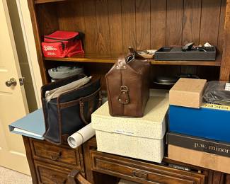 #31 - $160 - Solid oak desk with 4 drawers  2 shelves73tx30wx18d
