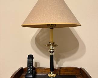 #46 - $60 - 2 - Table lamps metal 27t 