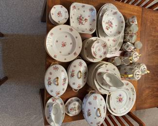 #28B - $300 - Weimer Germany floral China set accessories priced separately
