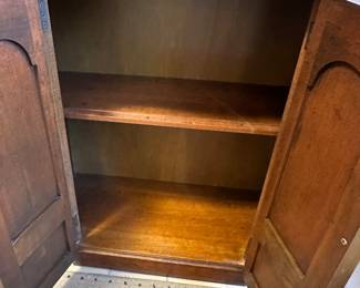 #1 - $110 - Antique entry sideboard 30tx28w12d