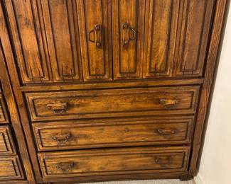 #43 - $160 - Solid oak men's chest 50tx 2 available 40wx18d
