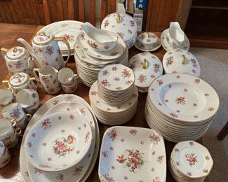 #28B - $300 - Weimer Germany floral China set accessories priced separately

