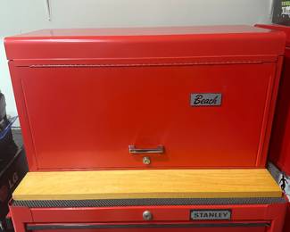 #54 - $150 each - Stanley beach rolling tool box  34tx27wx19d 2 available