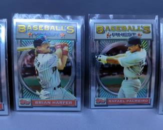 Collection of Topps Baseball Cards, 1993, 95, 97, 99, 00 & 2002