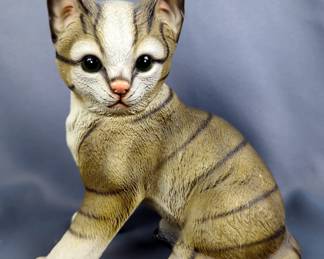 Collection Ceramic Cat Figurines
