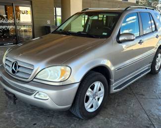 2005 Mercedes-Benz M-Class SUV, VIN# 4JGAB57E25A539259, Miles Showing On Odometer 186635, Missouri Title