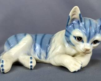 Royal Orleans Japan Porcelain Cat Figurine