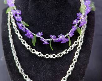 Colorful Beaded And Wooden Necklaces