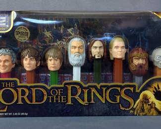 PEZ Lord of the Rings Collector's Series Candy Dispensers Set