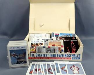 1992 US Olympic Basketball Dream Team Skybox Trading Card Set
