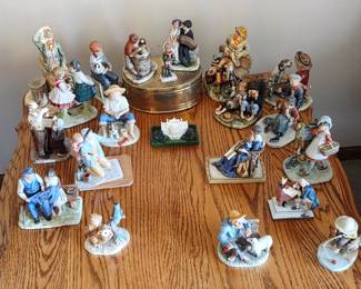 Norman Rockwell figurines