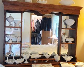 Vintage milk glass