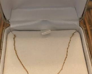10K Gold Necklace (.5 Grams)