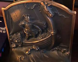 Viking Themed Bookends