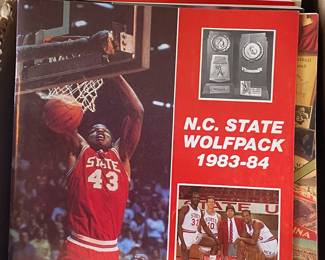 Vintage N.C. State Programs and Media Guides