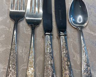 Sterling Silver Flatware Pieces (380 Grams)