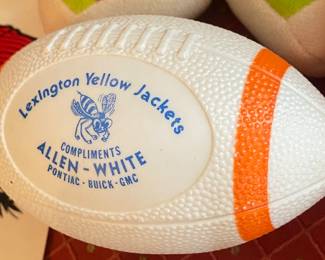 Souvenir Lexington Yellowjackets Football Allen-White Pontiac-Buick-GMC