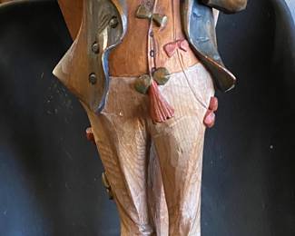 Hand Carved Wooden Italian Figure