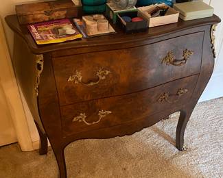 Brass Accents/Burl Front