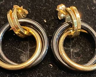 14K Gold Earrings (3.2 Grams)