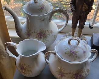 Pouyat Limoges Tea Service