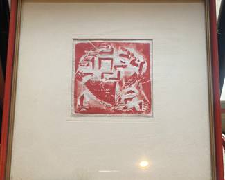 Small Signed "All-Star Defeated" N.C. State Converse Art