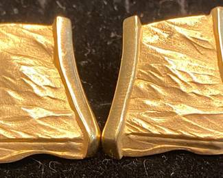 14K Gold Designer Earrings (11.5 Grams)