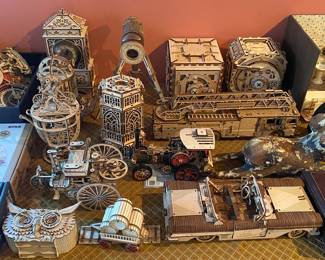 Assorted Built ROKR Kits