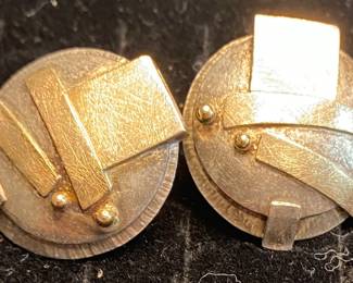 Sterling Silver Designer Earrings (Signed and Numbered)