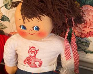 N.C. State Painted Face Doll