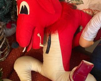 Vintage N.C. State Mascot Doll