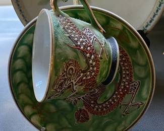 Dragonware Cup and Saucer