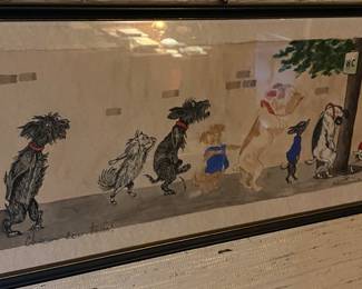 Boris O'Klein "Dirty Dogs of Paris" Print