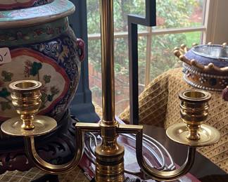 Kaiser Kuhn Brass Lamp