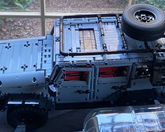 Built Lego Jeep Wrangler