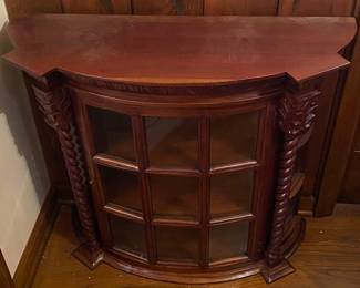 Small Demilune China Cabinet