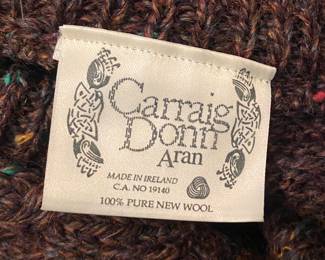 Carraig Donn Aran Sweaters