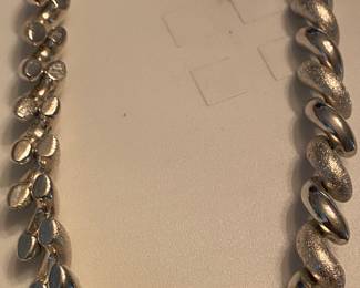 Large Brevetatto Sterling Necklace (Italy)