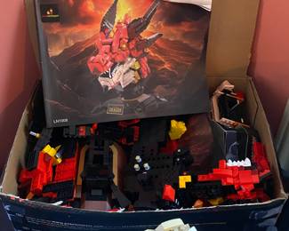 JMBricklayer Dragon Head Building Set