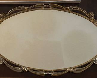 Large Dresser Mirrored Tray