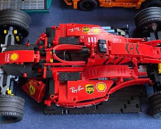 Built Lego Racers Ferrari F1 1:9 