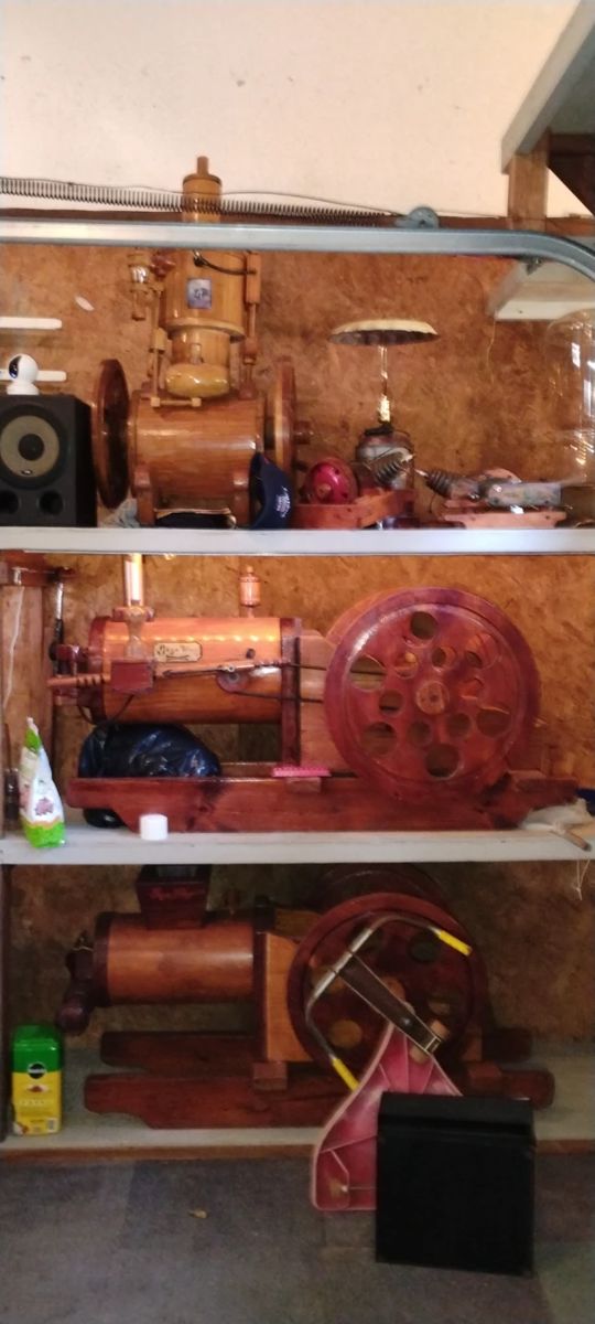 Wood motors that runs with battery