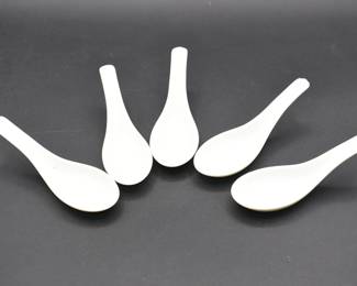 lot of 5 soup spoons