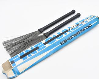 pair of drum brushes with box