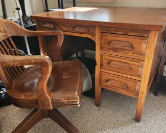 Vintage Desk & chair