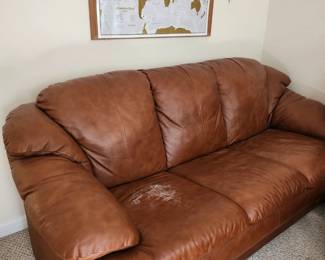 Leather sofa