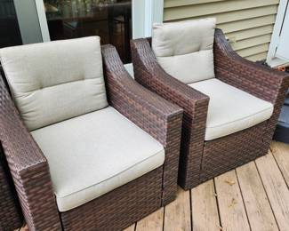 Outdoor chairs