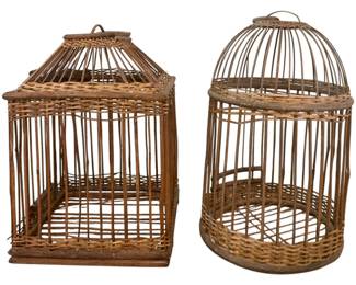 Wooden Bird Cages